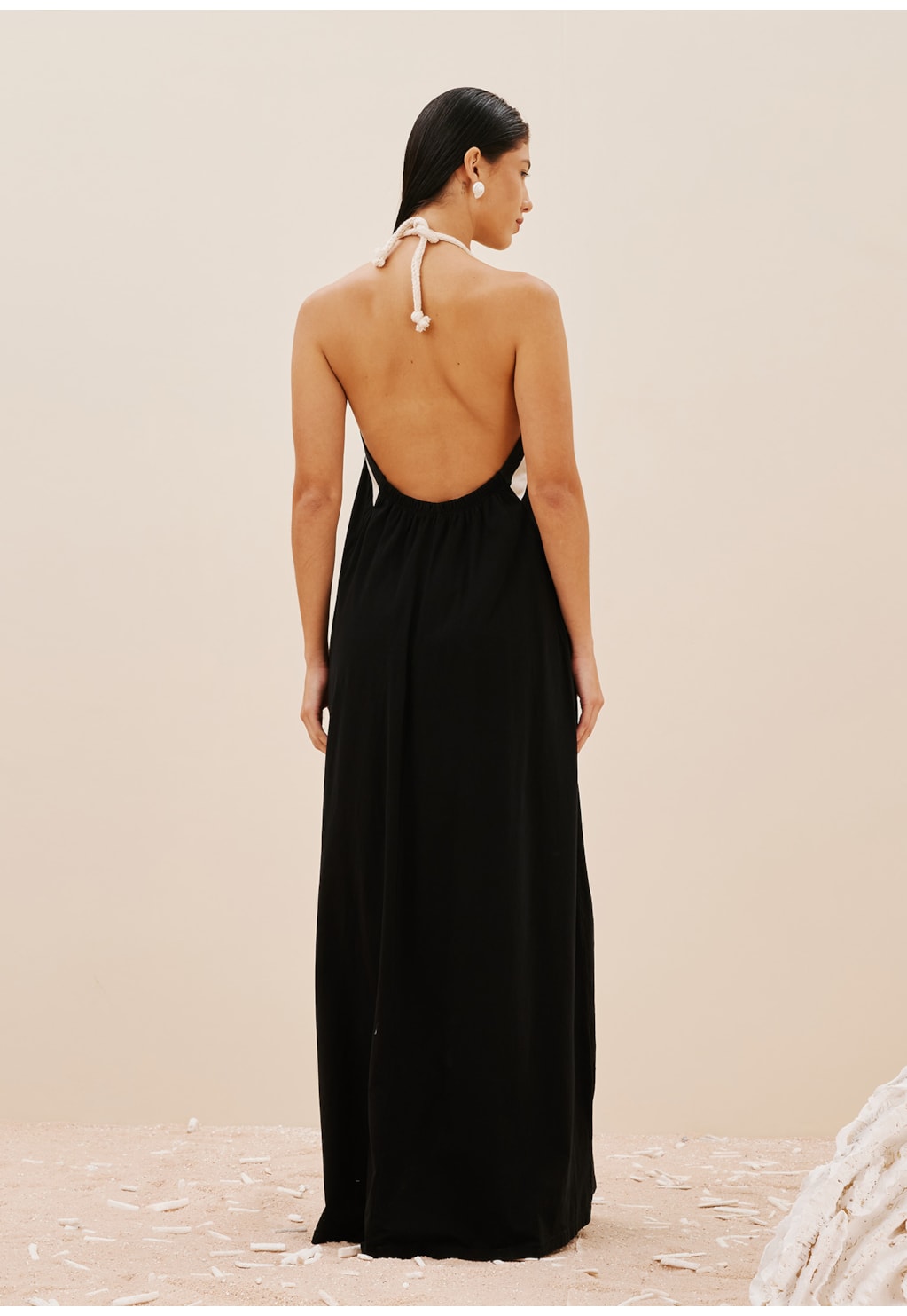 Vestido Longo Silk Flor