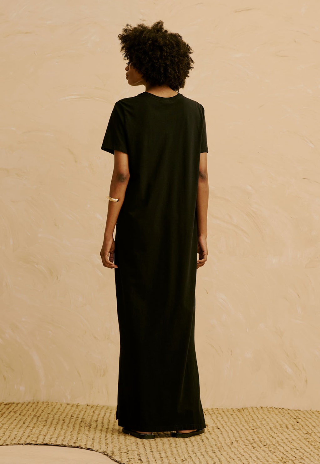 Vestido Longo Silk Flor De Mashua