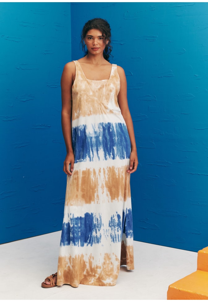 Vestido Longo Tie Dye