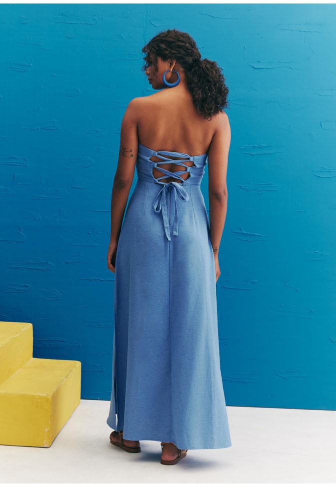 Vestido Longo Tomara Que Caia Bojo