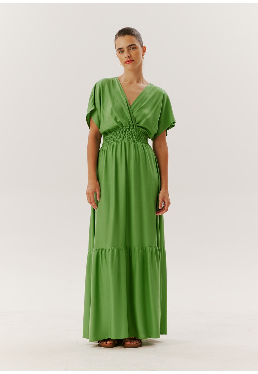 Vestido Maxi Midi Pala de Lastex