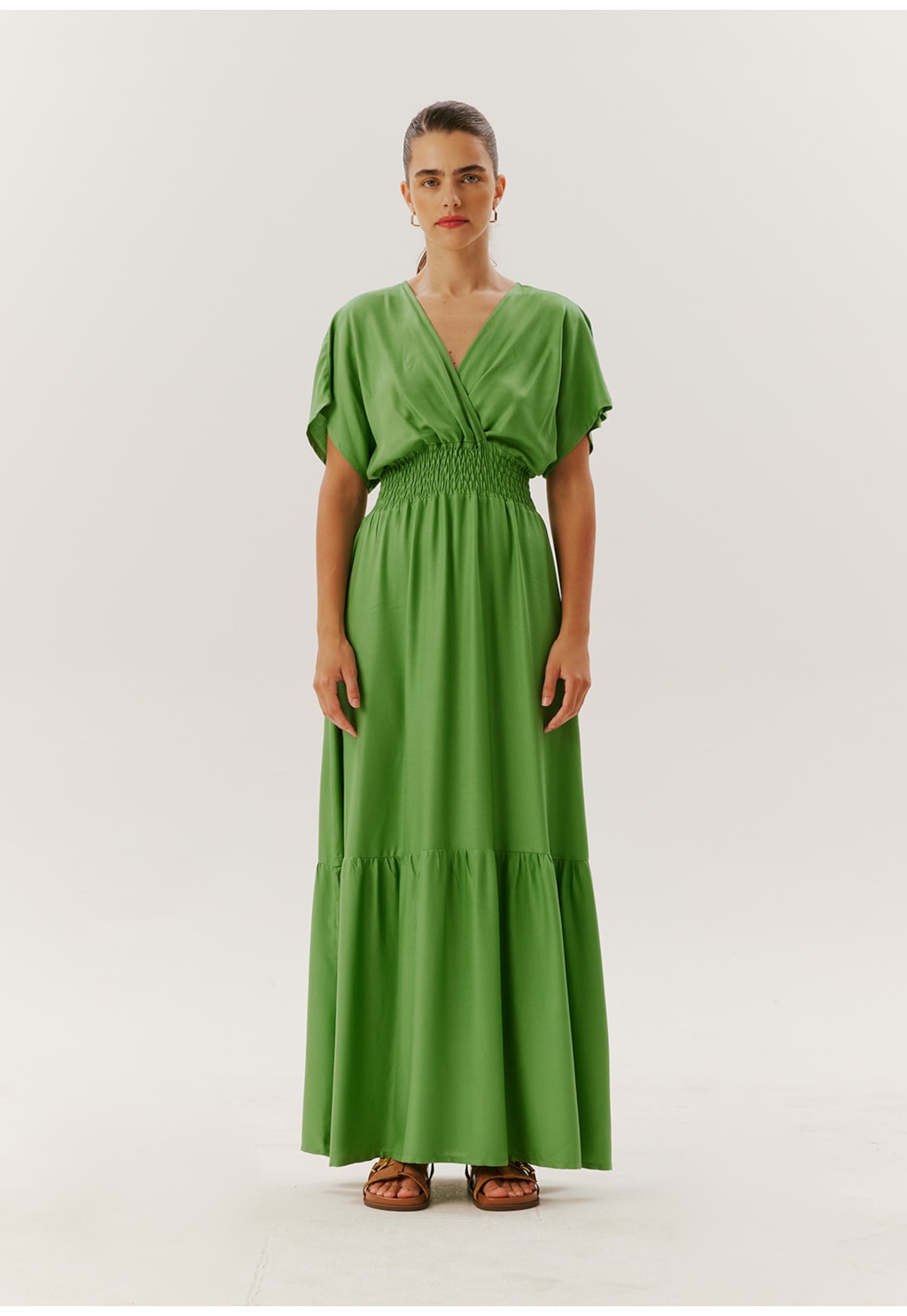 Vestido Maxi Midi Pala de Lastex