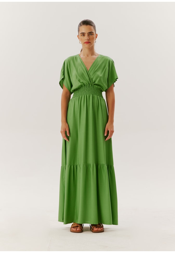 Vestido Maxi Midi Pala de Lastex