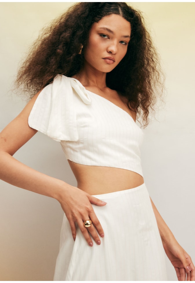 Vestido Midi Amarração Liso