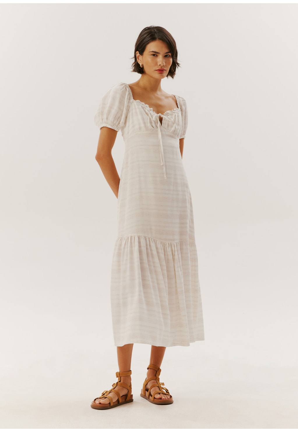 Vestido Midi Babadinho Busto