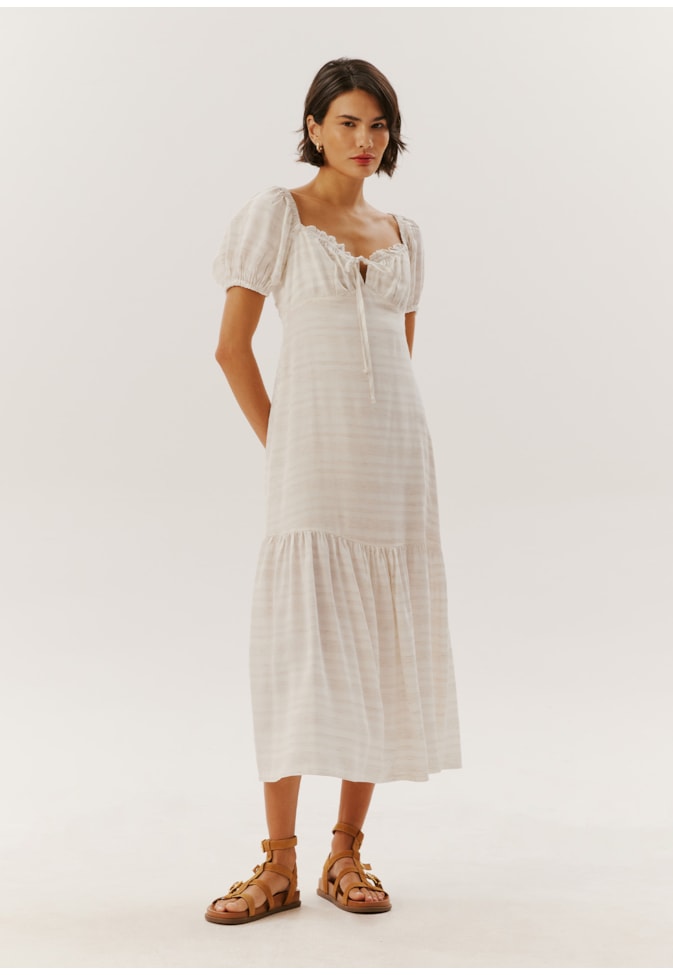 Vestido Midi Babadinho Busto