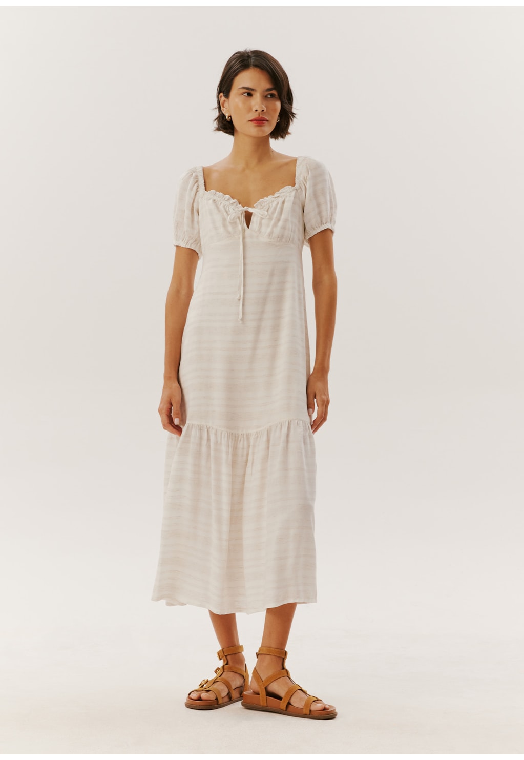 Vestido Midi Babadinho Busto