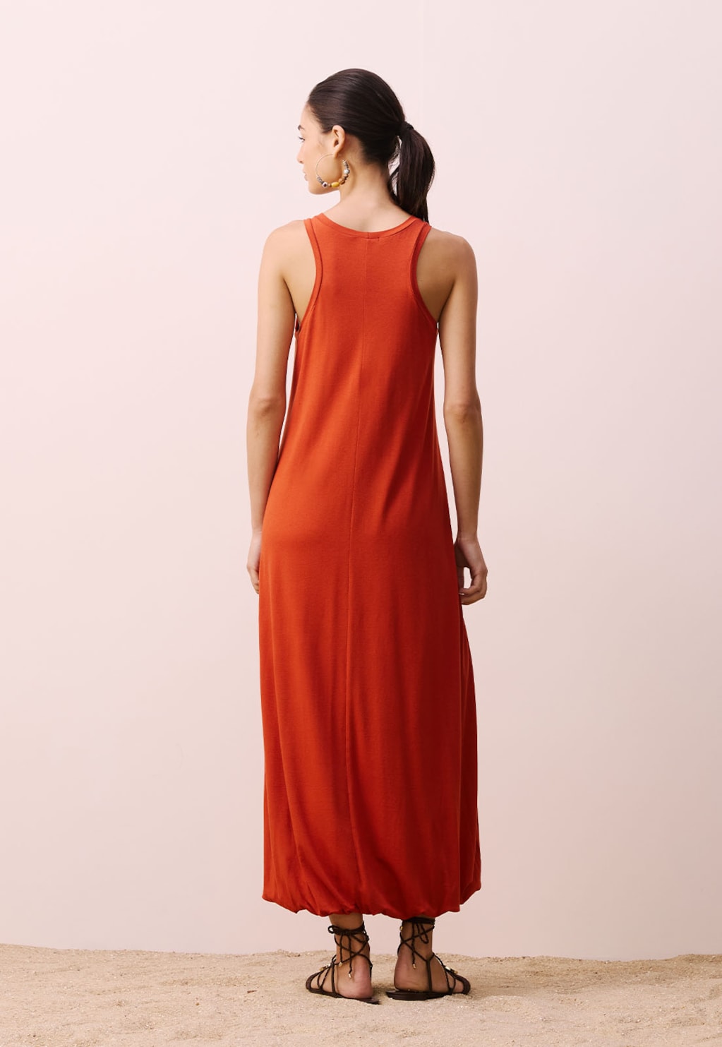 Vestido Midi Balonê Nadador