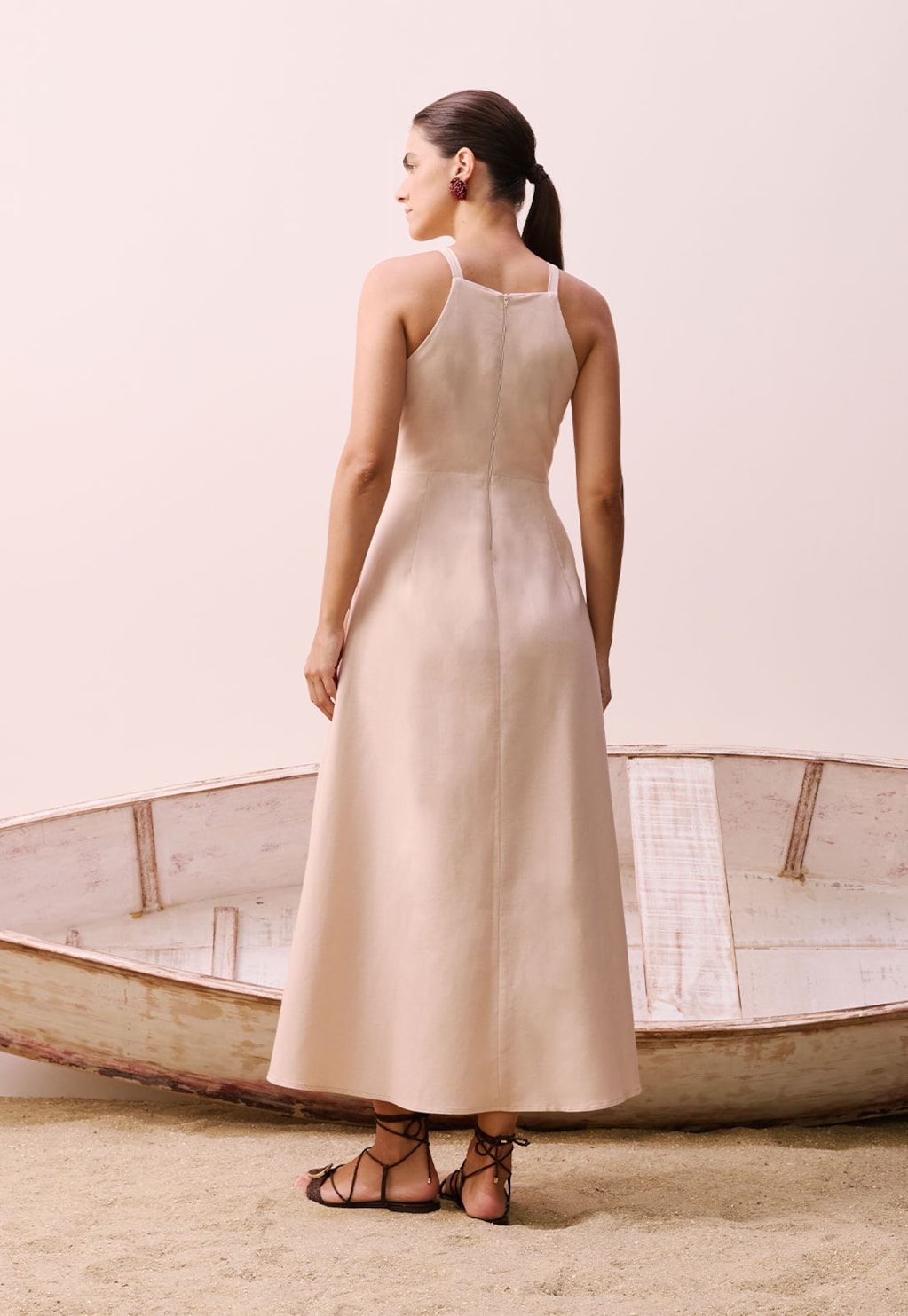 Vestido Midi Bolso