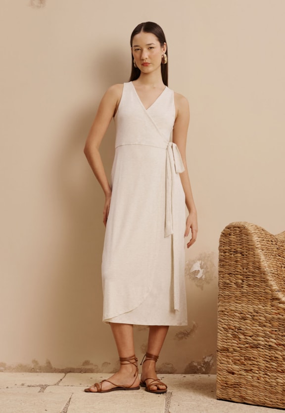 Vestido Midi Cachecouer Nadador Vista Frontal