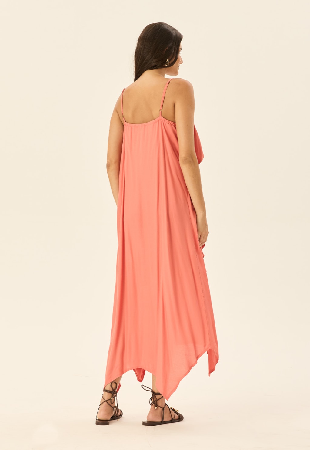 Vestido Midi Camada Pontas