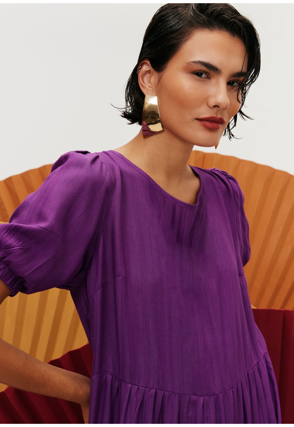 Vestido Midi Camisão