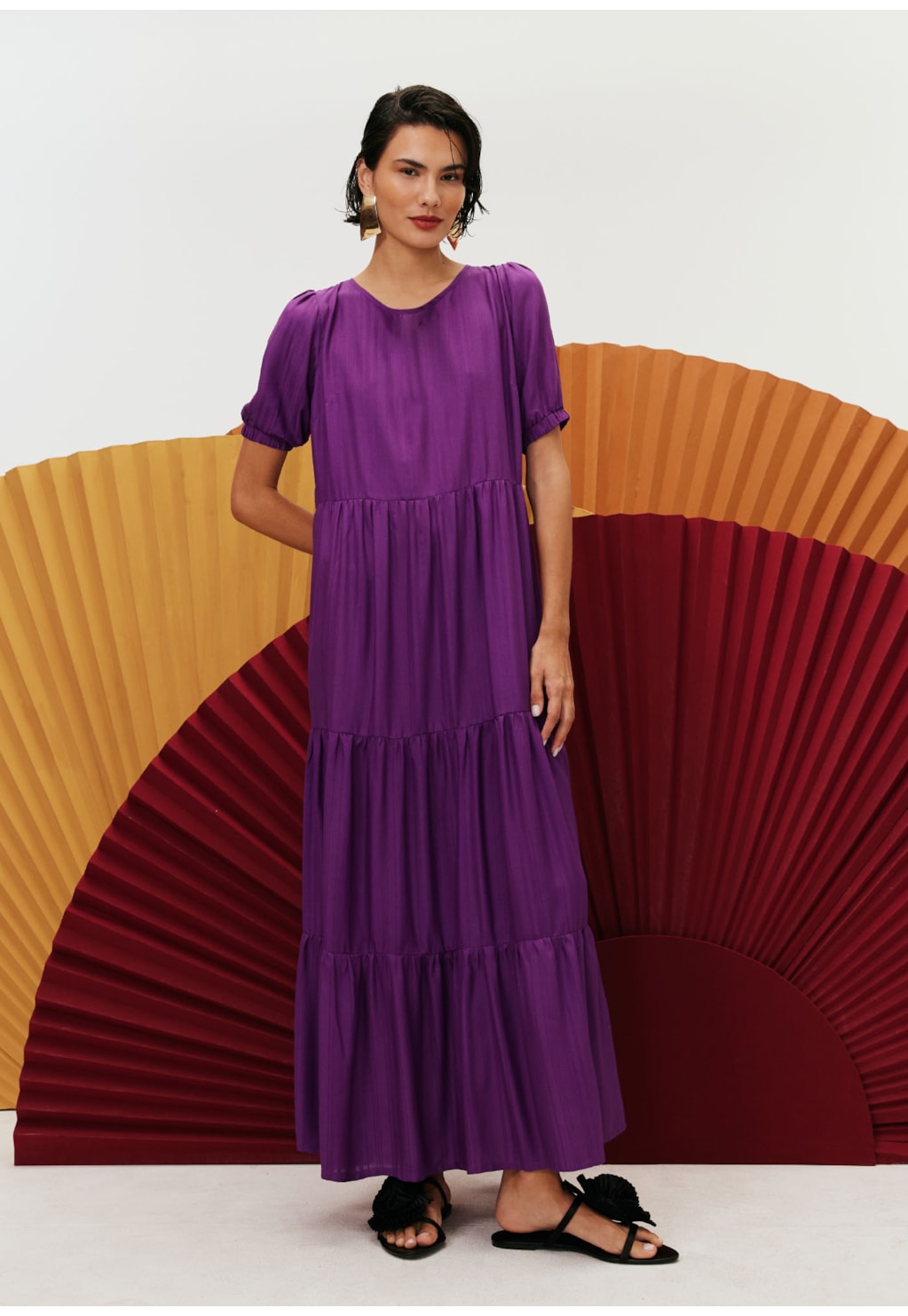 Vestido Midi Camisão