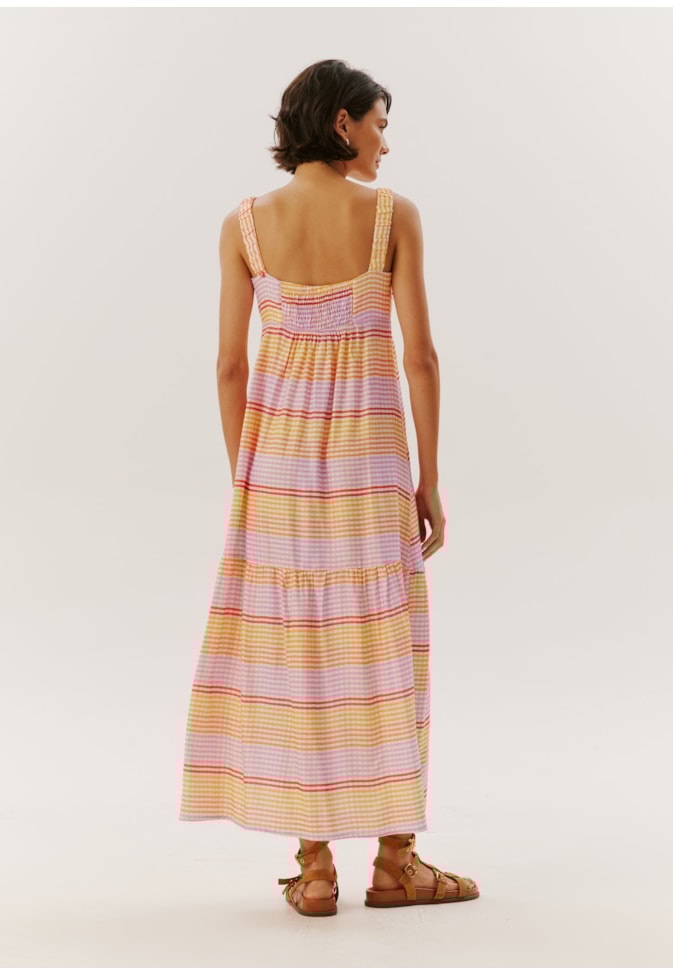 Vestido Midi Estampado Quito