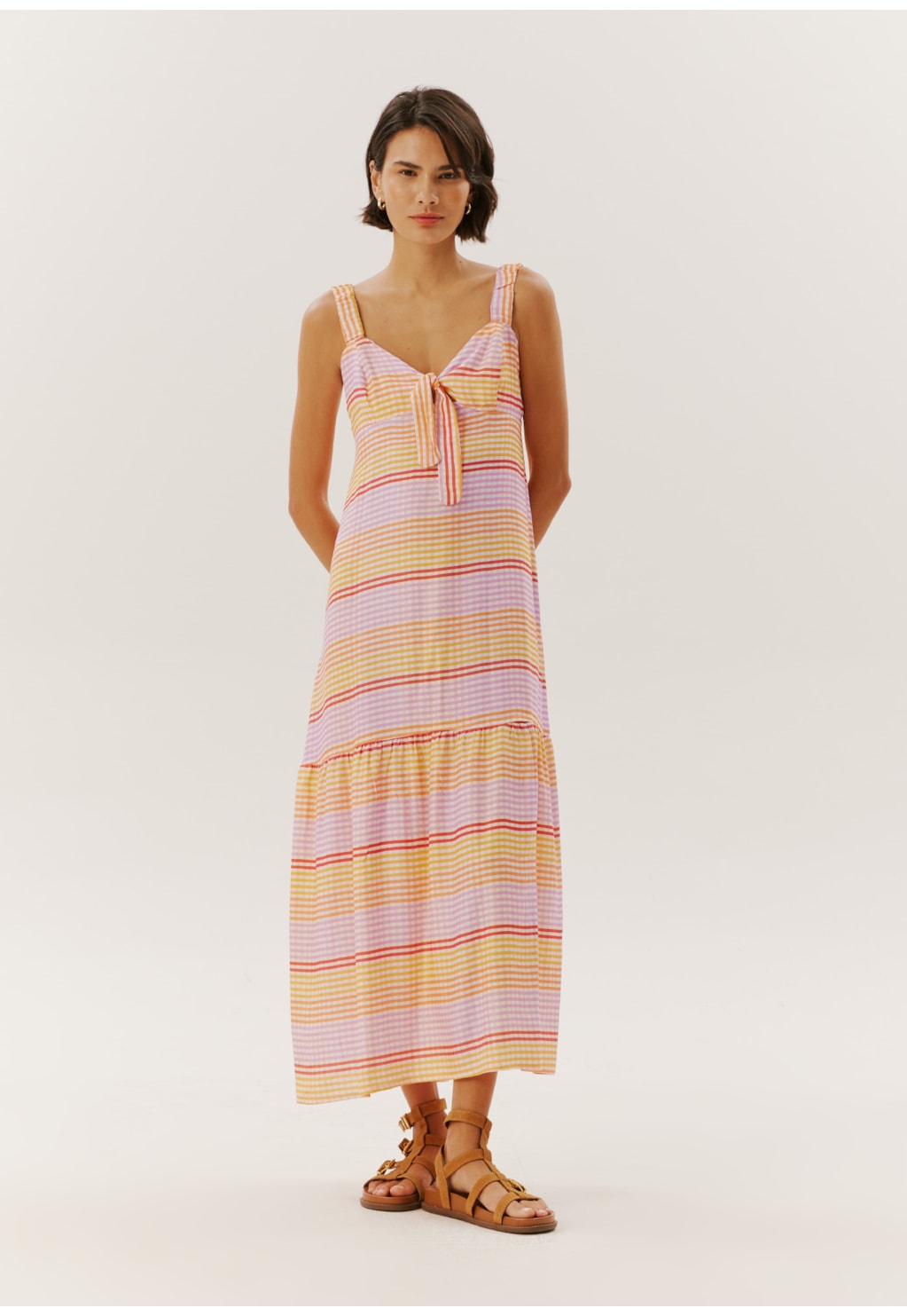 Vestido Midi Estampado Quito