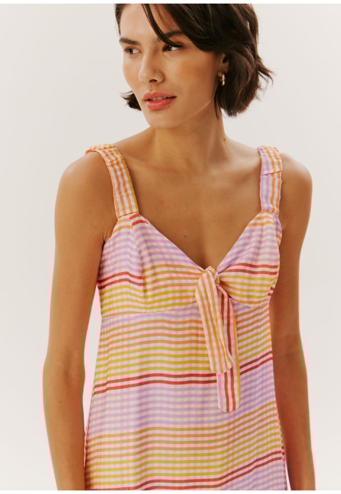 Vestido Midi Estampado Quito