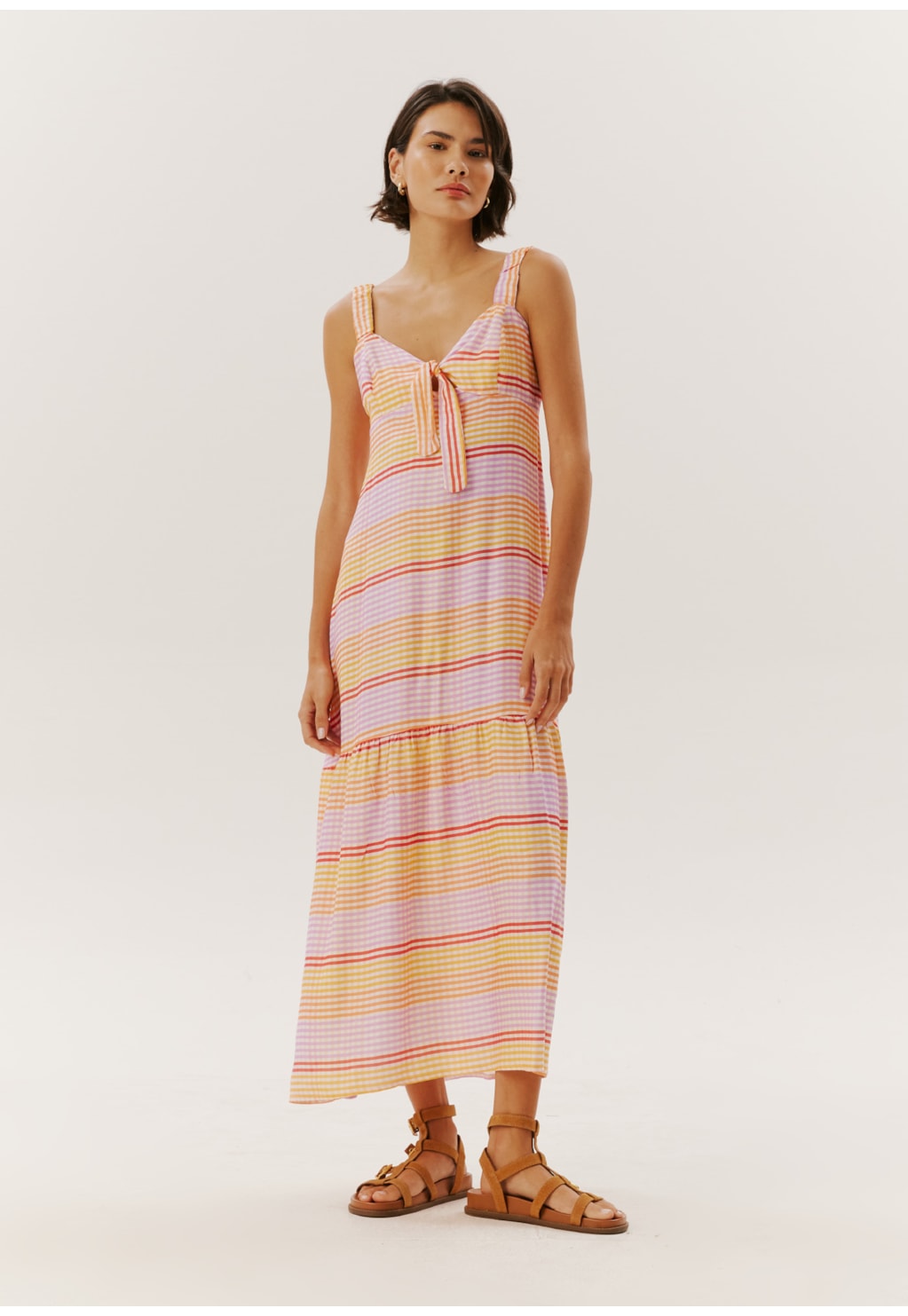 Vestido Midi Estampado Quito