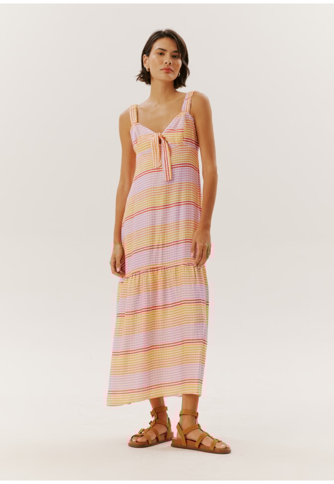 Vestido Midi Estampado Quito