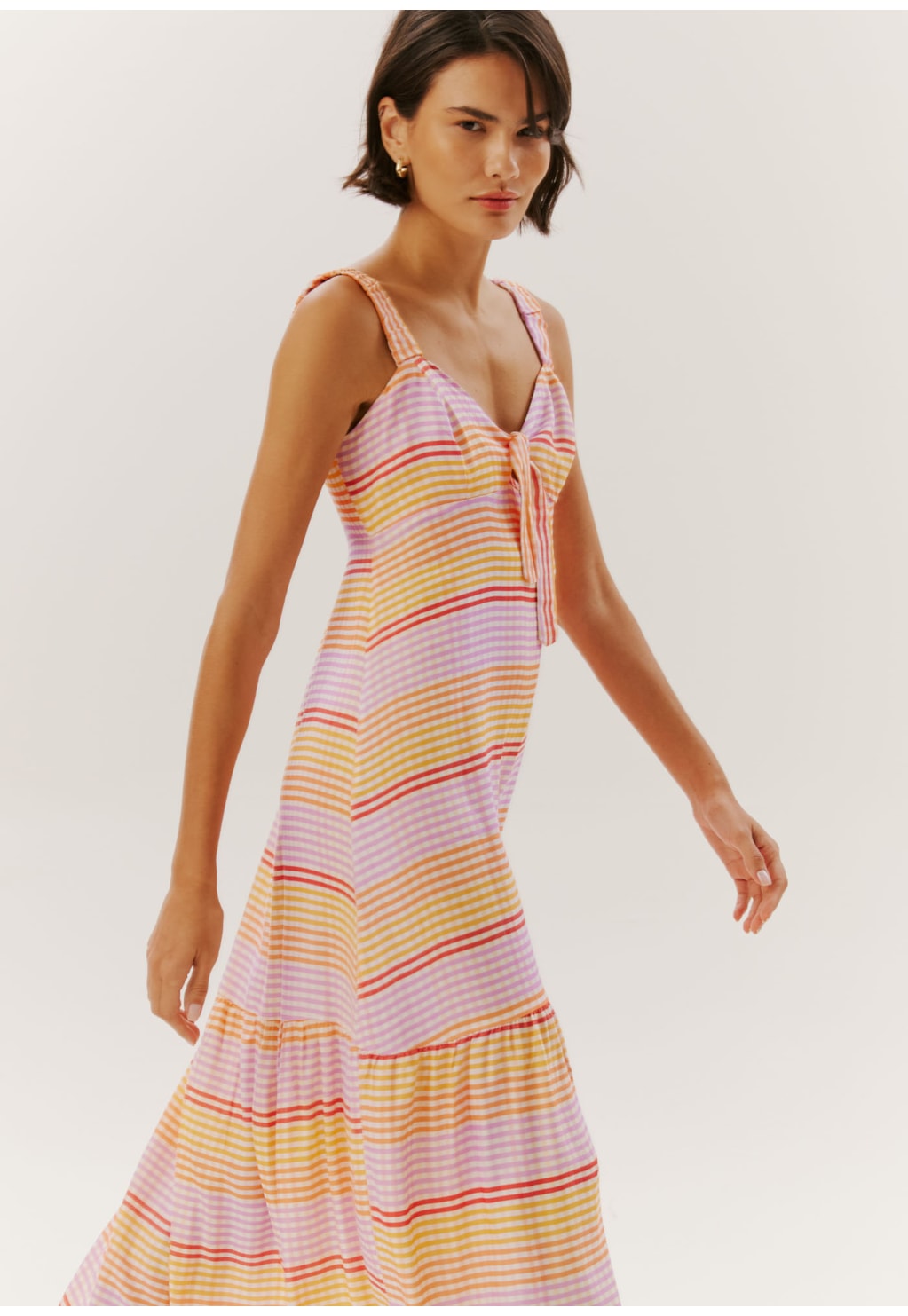 Vestido Midi Estampado Quito