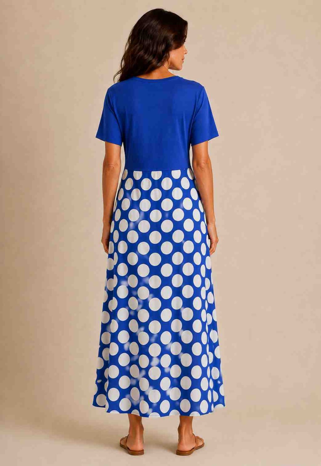 Vestido Midi Mix Estampado
