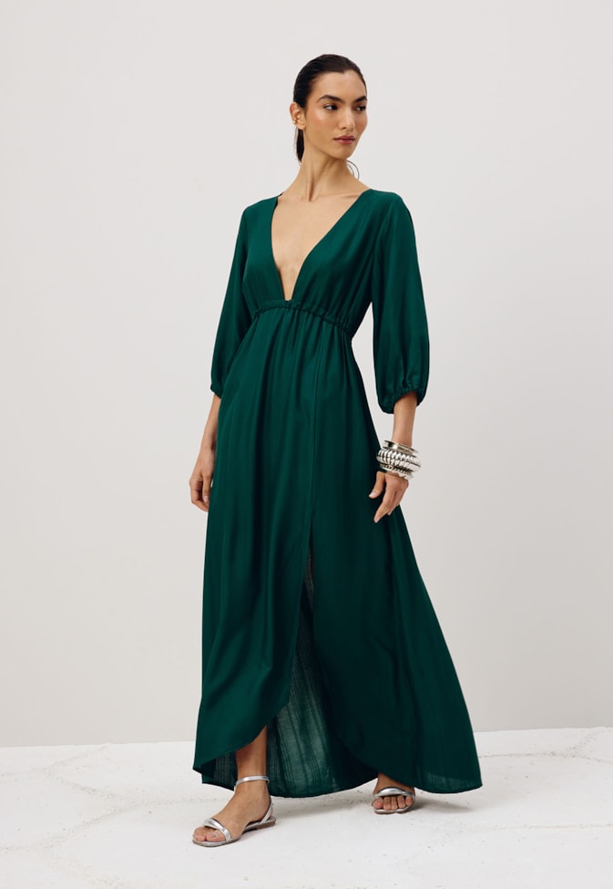 Vestido Midi Pala Elástico