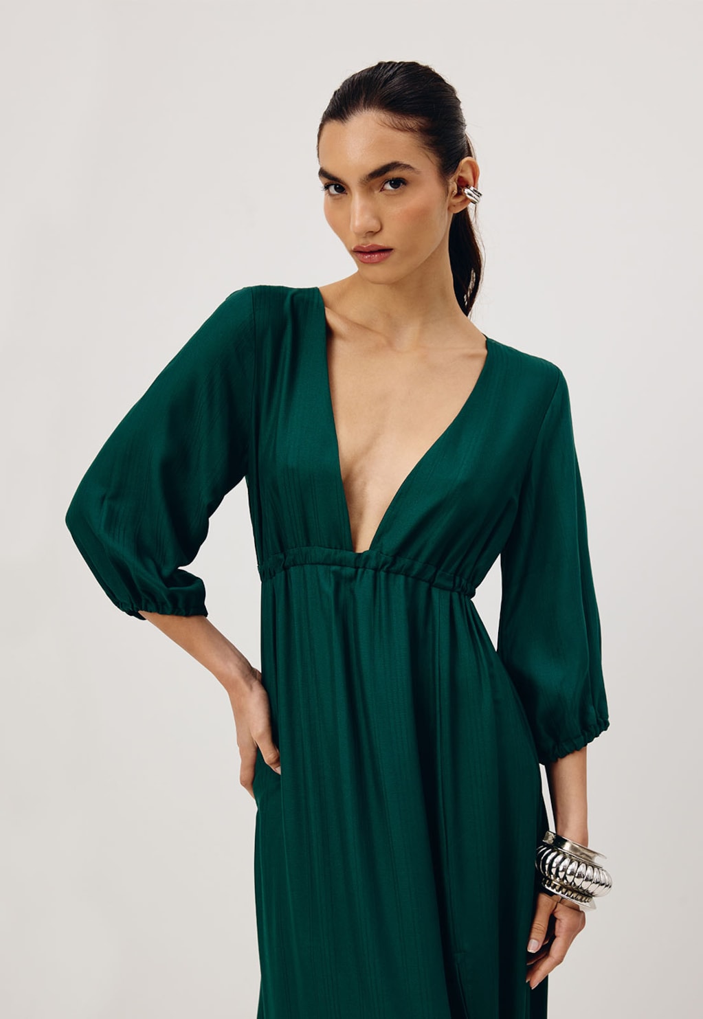 Vestido Midi Pala Elástico