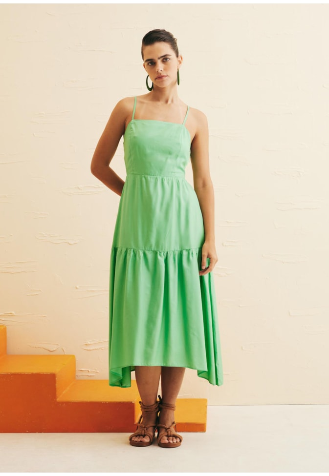 Vestido Midi Pala Quadril