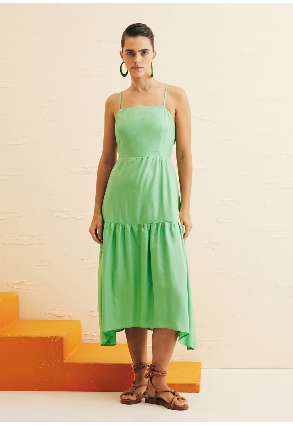 Vestido Midi Pala Quadril