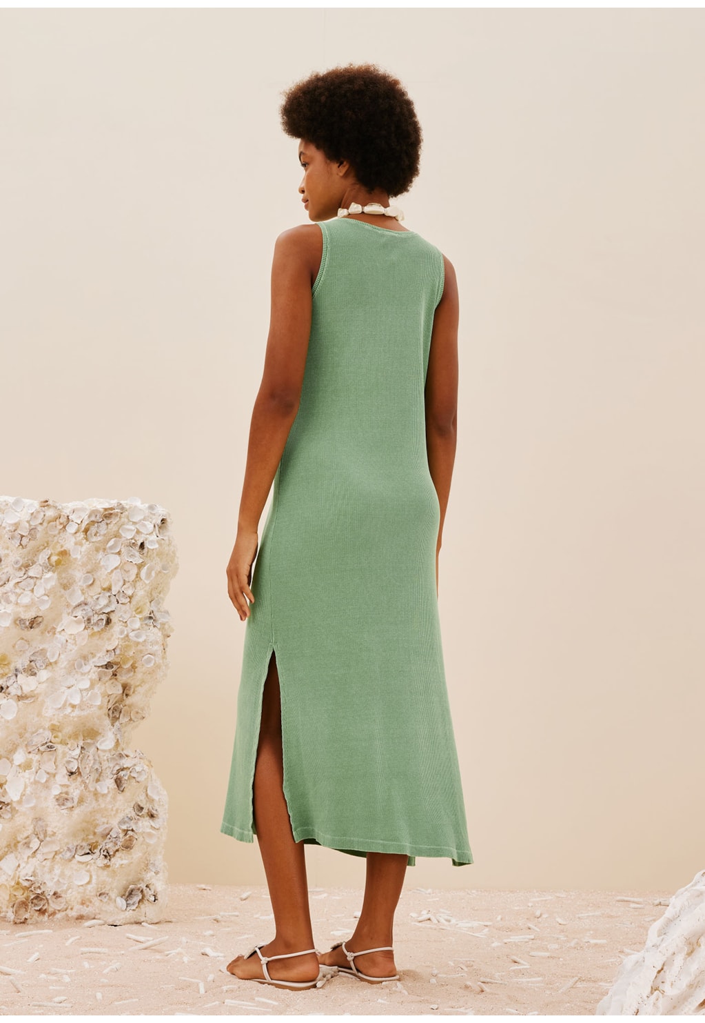 Vestido Midi Regata Estonada