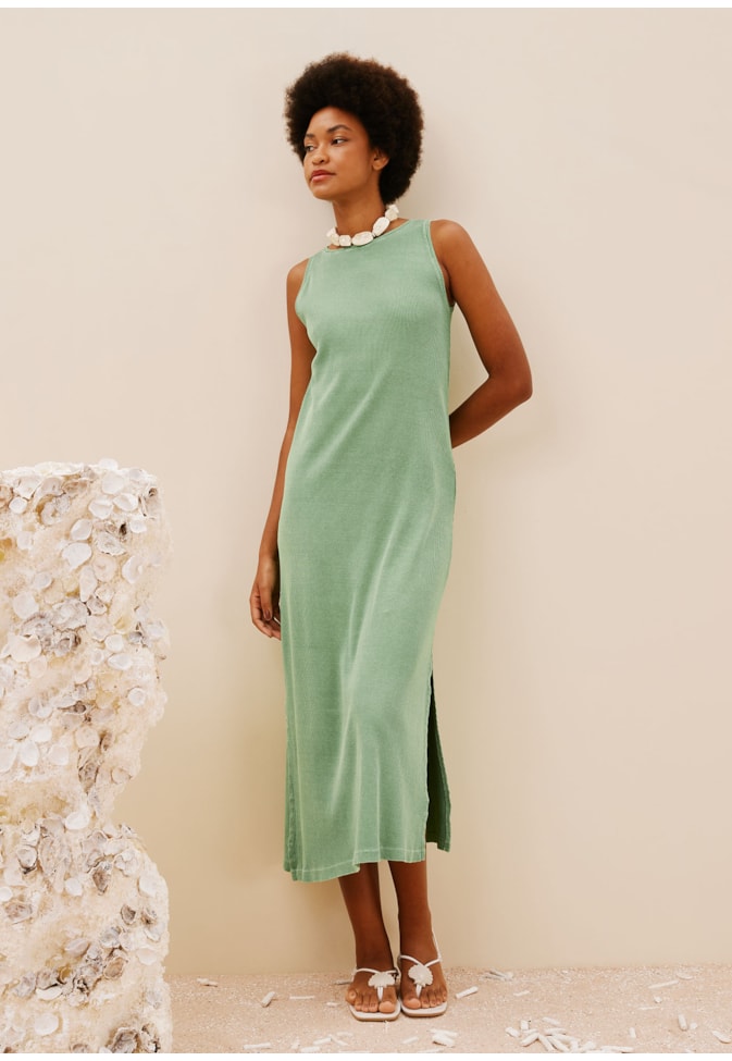 Vestido Midi Regata Estonada