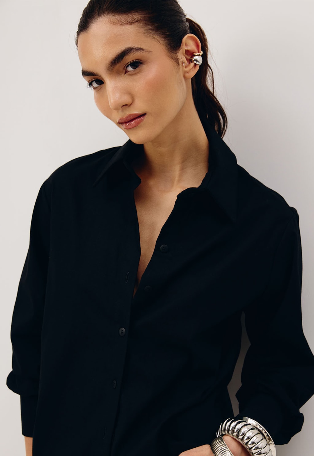 Vestido Midi Saia Transpassada