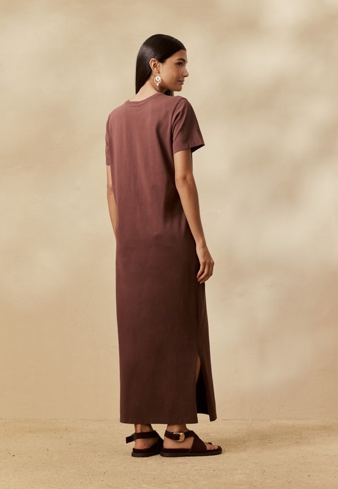 Vestido Midi Silk Sol Em Misti