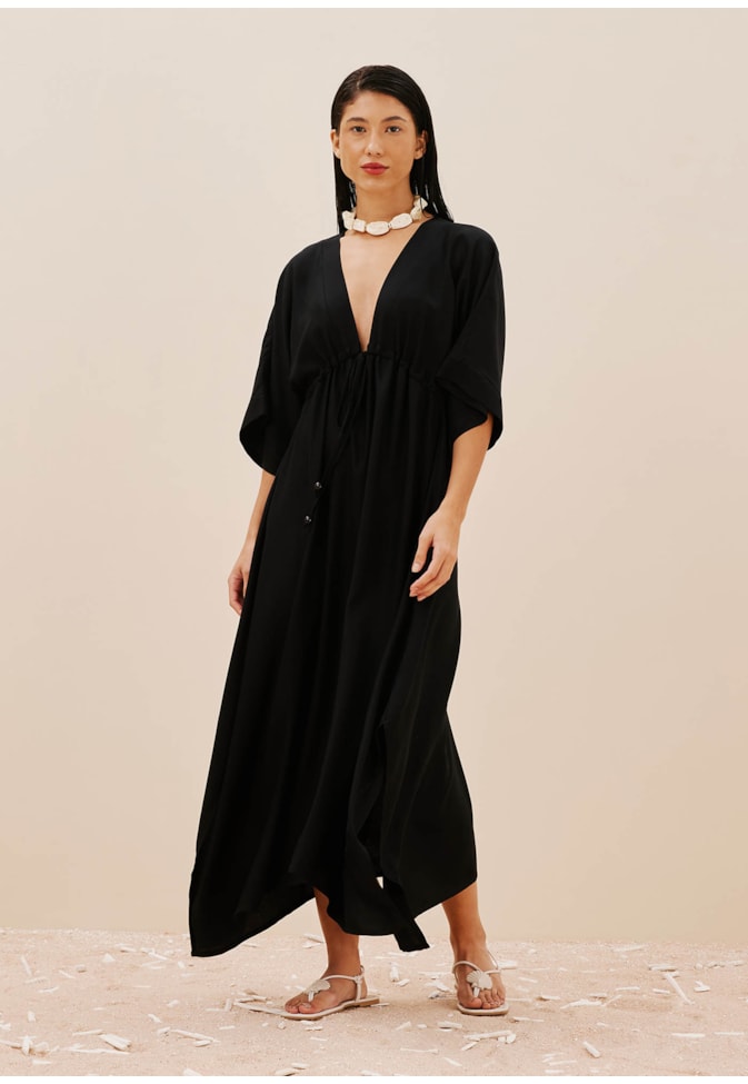 Vestido Midi Tunel Cintura