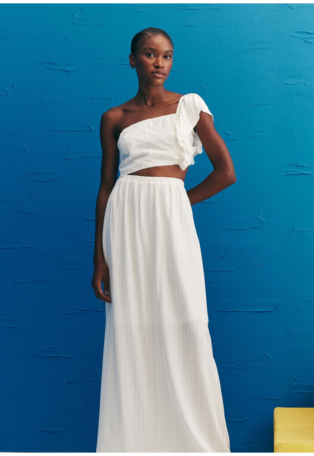 Vestido Ombro Só Manga Balonê