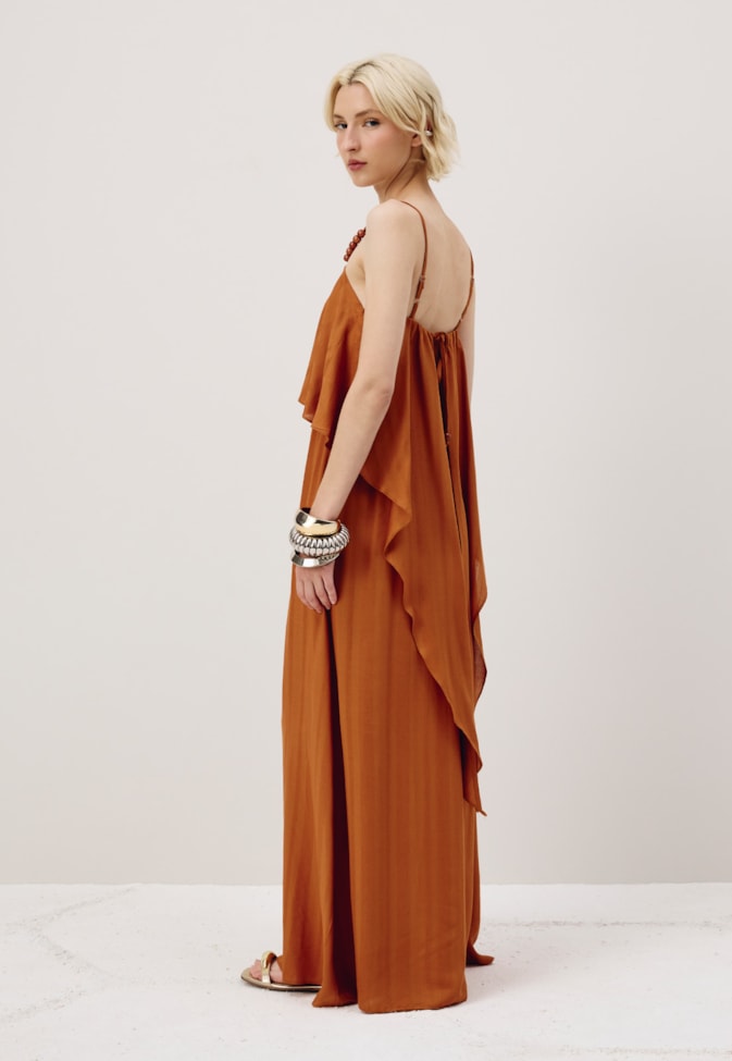 Vestido Pala Alongada Costas