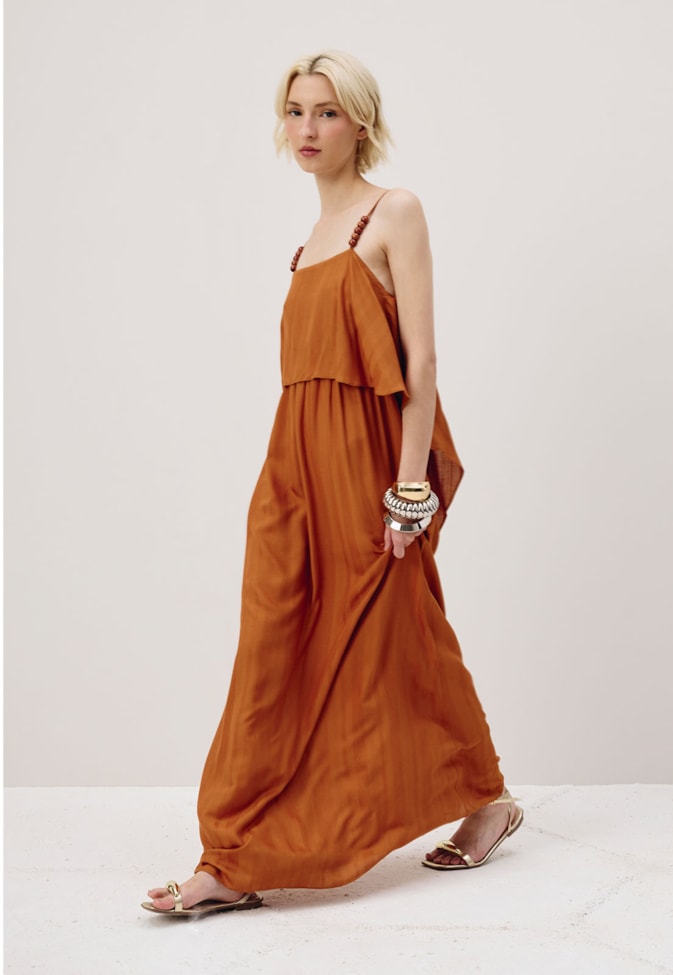 Vestido Pala Alongada Costas