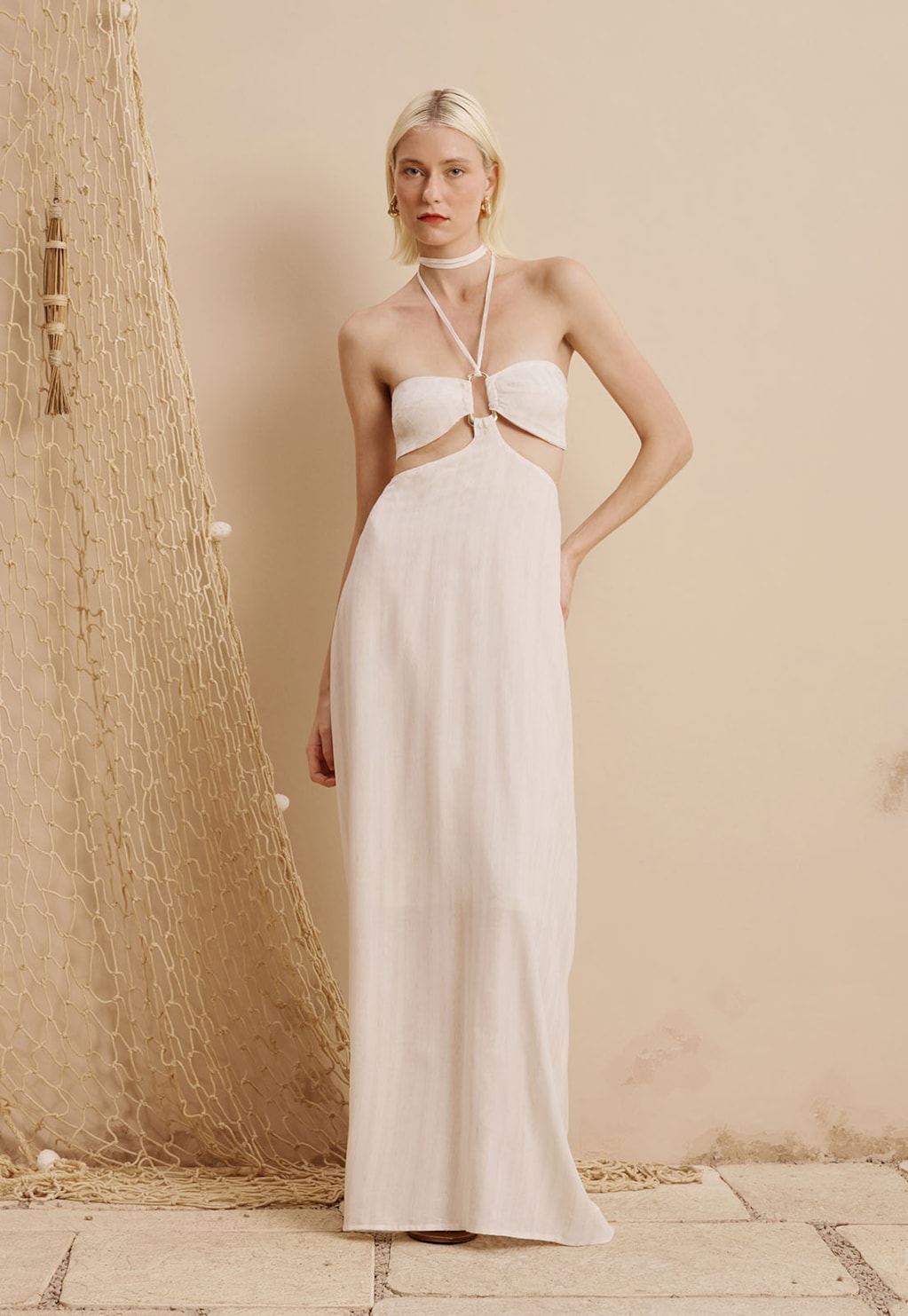 Vestido Recortes Com Passador Boleado