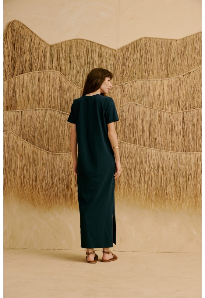 Vestido Silk Cacao Palme