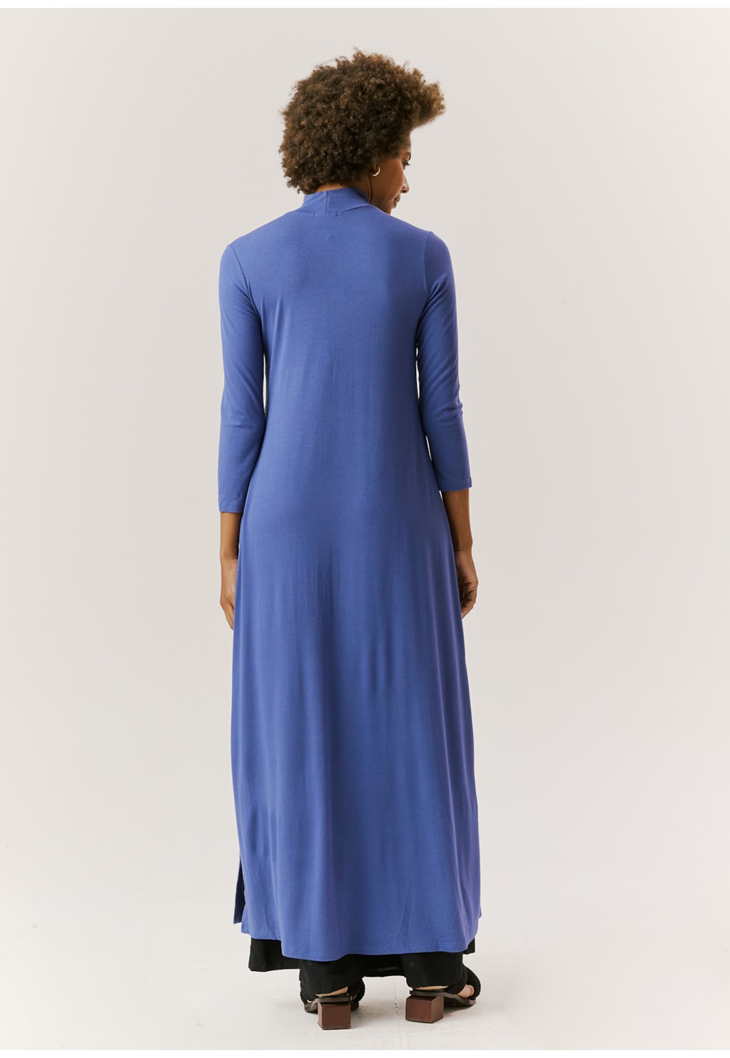 Vestido Túnica com Fenda