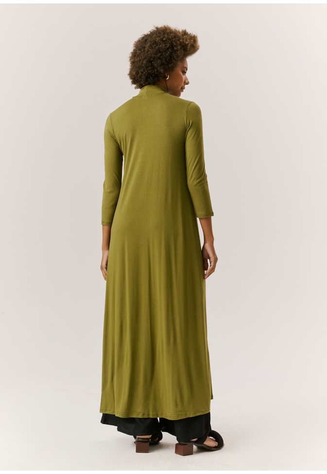 Vestido Túnica com Fenda